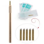 microblading iğne 12 pin gold